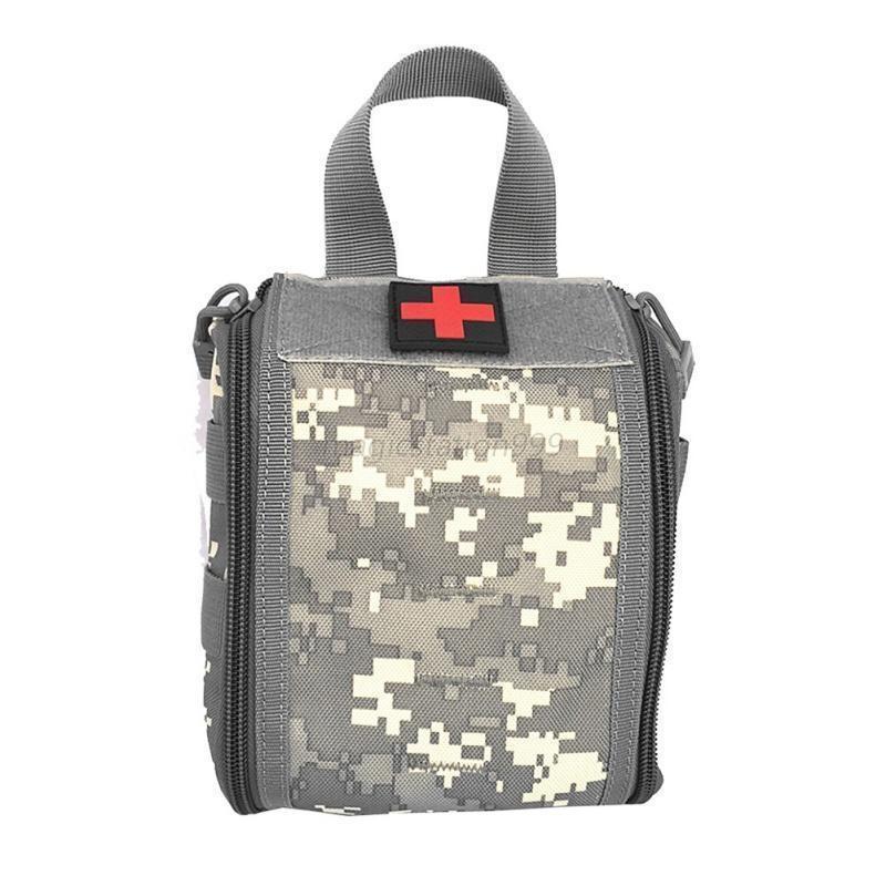 First Aid Kit Emergency Kit Tactical Survival EDC Molle Rip-Away EMT Pouch Bag IFAK Medical  Outdoor Tool