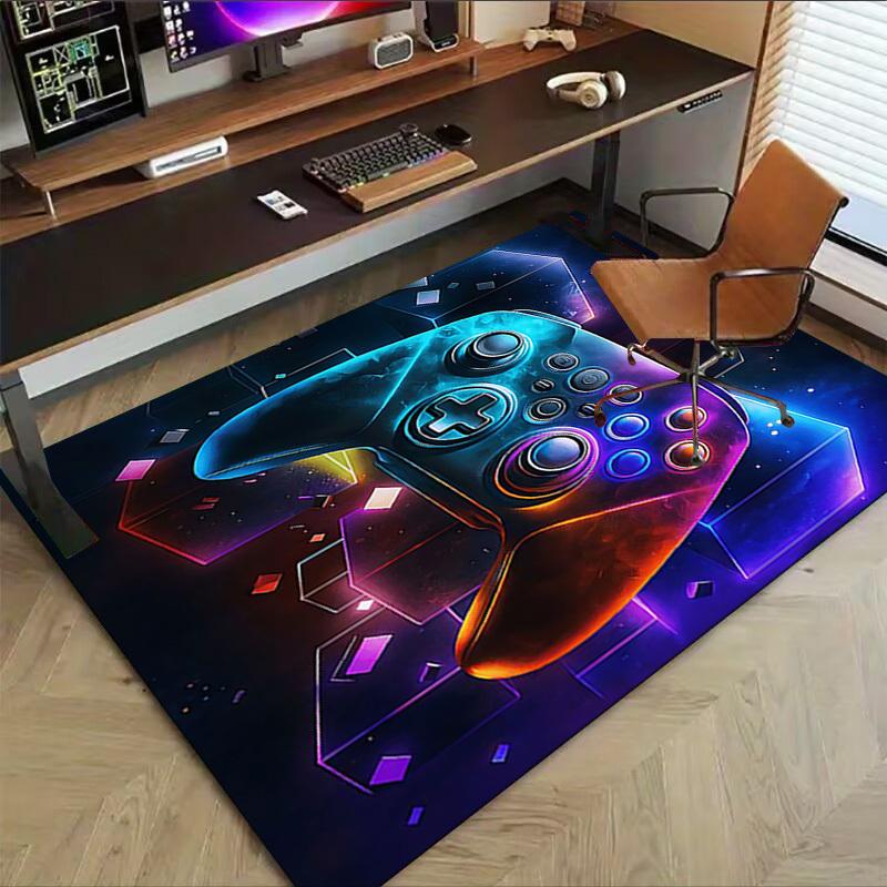 1PC Gamepad Controller Non-Slip Floor carpet, Office, family, bedroom, Studio - Large Area Rug, Vibrant Colors-C0494