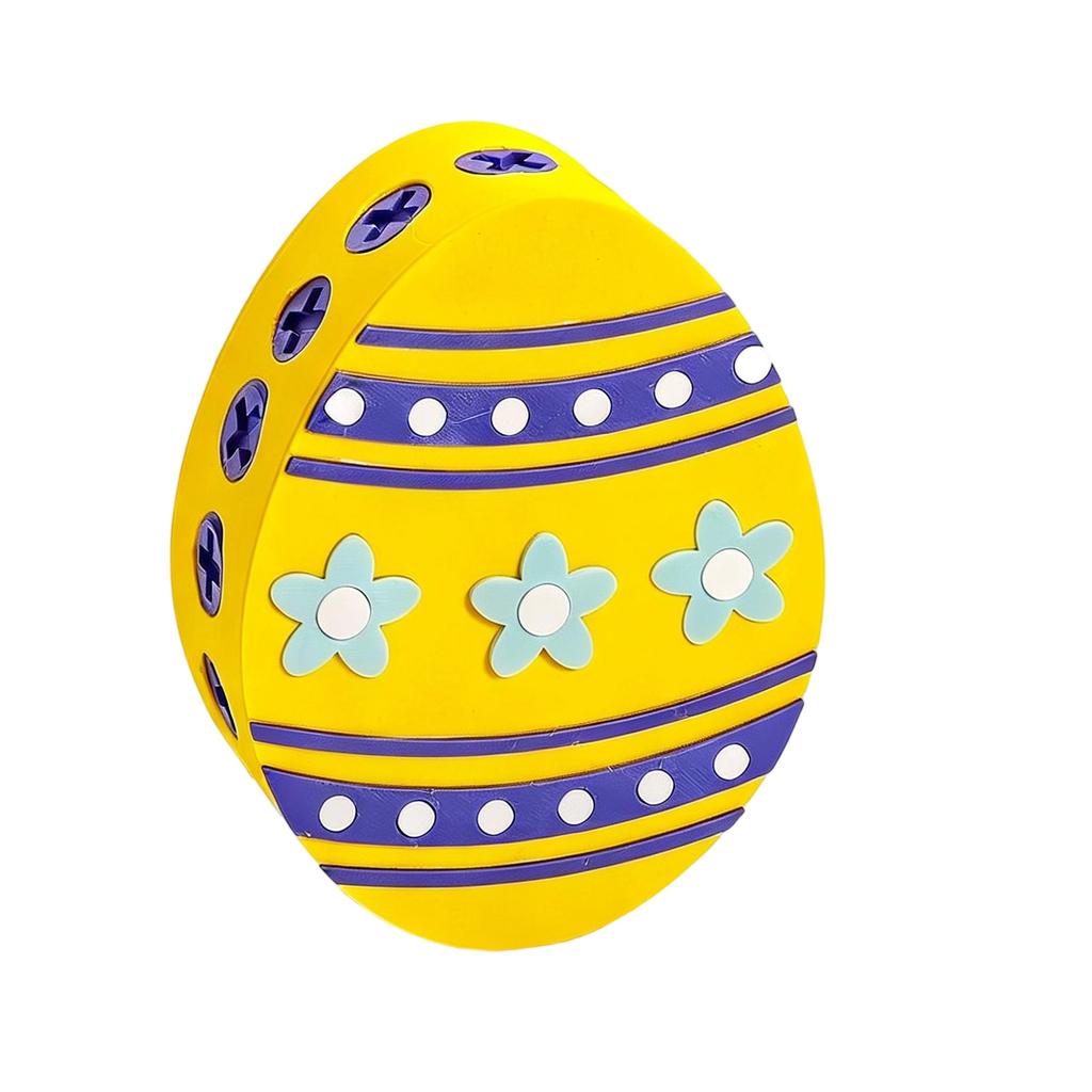 15cm Easter Egg Gift Box – Screw-Dismantle Interactive Fillable Surprise Container, Festive Easter Decor & Gift Holder For Small Treats