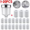 1-10PCS Universal Faucet Water Outlet Purifier Kit High-Density PP Cotton Filter For Kitchen Bathroom Shower Household High Dens
