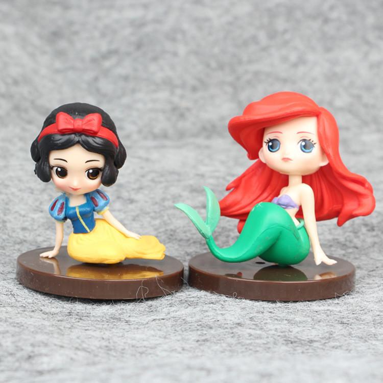 Adorable Pvc Fairy Tale Princess Figurines For Cake Decoration And Fun Playtime