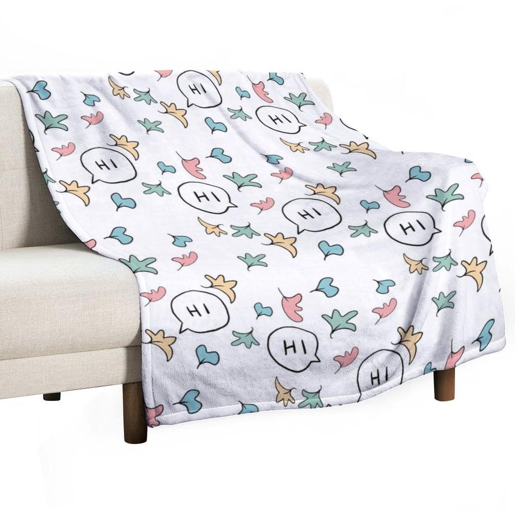 hi Throw Blanket valentine gift ideas Nap Vintage Blankets For Baby Cute Sofa Throw Blankets