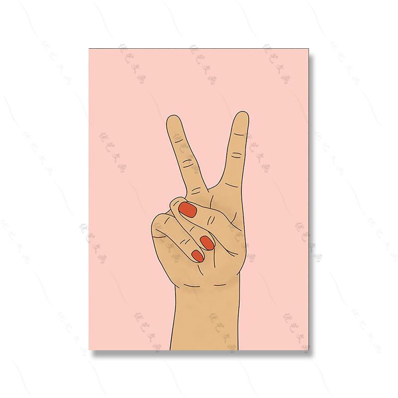 Цвет Аннотация Цветок Губы Улыбка Цитата Бохо Настенная Картина Холст Картина Скандинавский Плакат Принт Детская Роспись Декор Гостиной