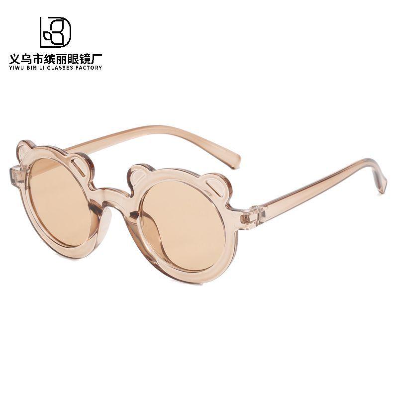 Детские солнцезащитные очки Детские милые мультяшные очки с медведем Детские фотоочки Солнцезащитные очки для мальчиков и девочек Солнцезащитный козырек