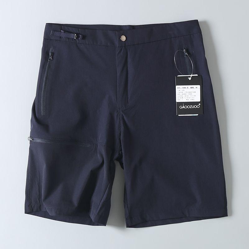 Foreign Trade Lujia Summer New Shorts Men's Lightweight Function Cool Feeling High Elastic Breathable Outdoor Quick-Drying Fifth Pants
