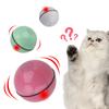 Автоматическая вращающаяся игрушка для кошек и собак, умный интерактивный катящийся шар со светодиодной вспышкой, USB-электрические игрушки для домашних животных, товары для животных, игрушки для кошек