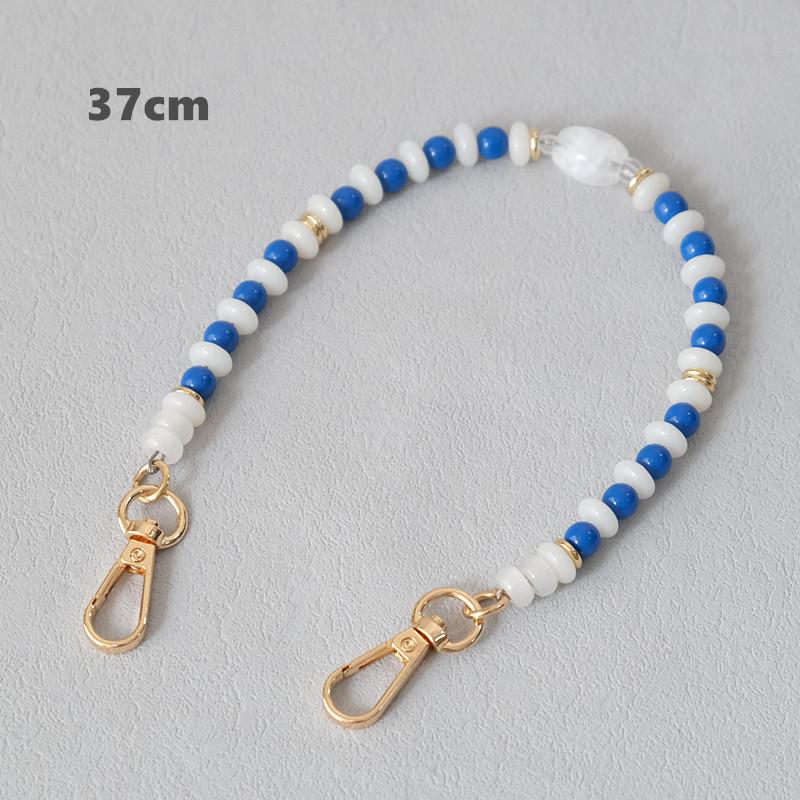 Новый женский аксессуар для сумки Зеленый Белый Конфетный Акриловая смола С бусинами Деталь Ручной работы Браслет на запястье Ремешок для сумки Женская ручка для сумки Цепочка