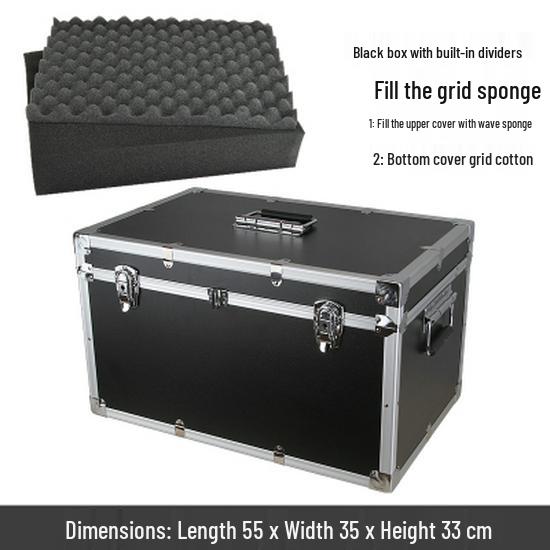 Large Multi-functional Aluminum Alloy Tool Case for Aircraft & Vehicle Maintenance