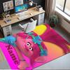 Custom Name Trolls Printed Carpet,Rug for Office Chair Living Room Bedroom Kitchen Room Decor Gifts.