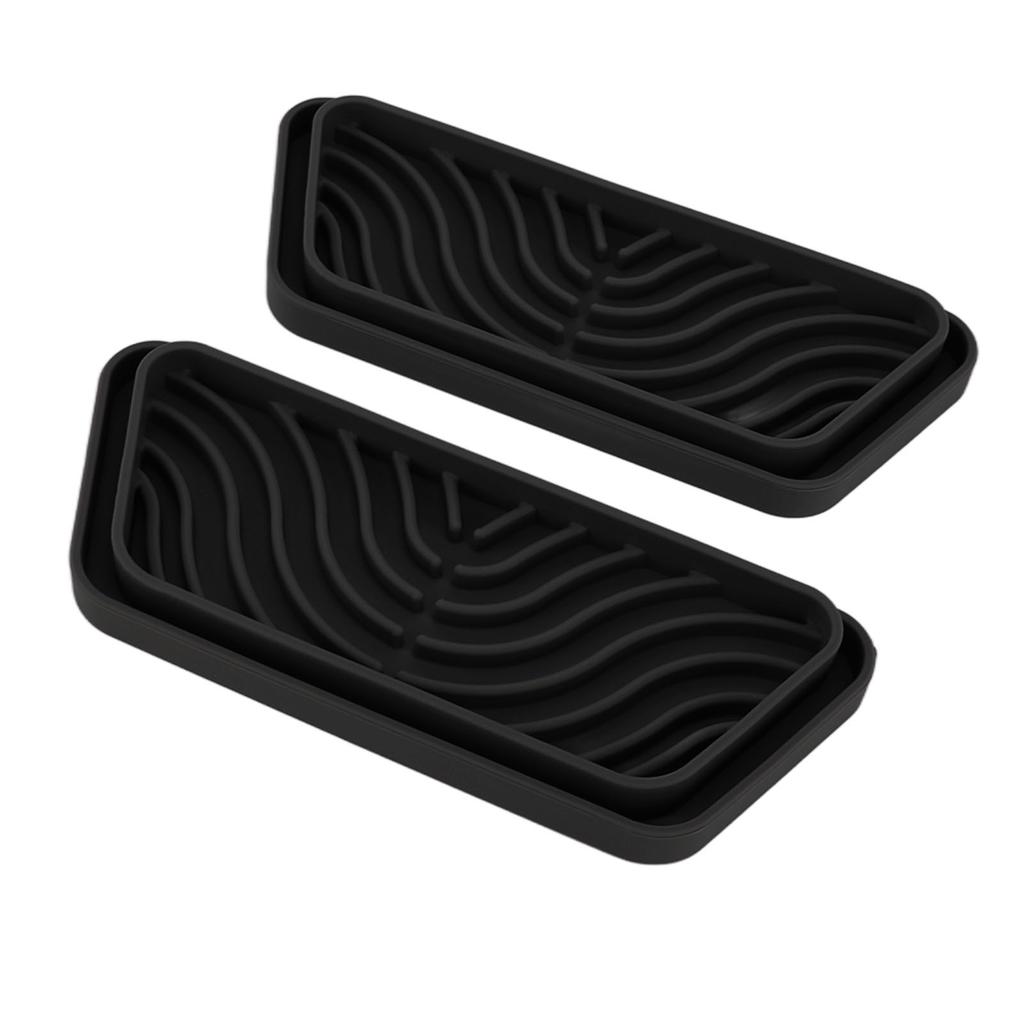 2 шт. Поддон для сбора воды из холодильника Трапециевидный силиконовый поддон для сбора воды из холодильника для GE для Samsung