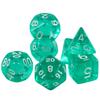 Polyhedral Dice Se Candy Color DND Dice for Transparency D4-D20 Multi Sides Dice for Board Game