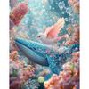 Распродажа алмазной вышивки Дельфин Животное Картина Стразы Наборы для вышивки крестом Домашний Декор Полная Круглая Дрель