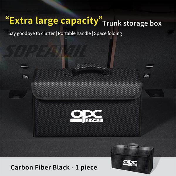 AAAYR1 Car Storage Box Large Capacity Foldable Stowing Tidying Bag For Opel OPC Line INSIGNIA Astra Corsa Delica Grandland GTC Zafira