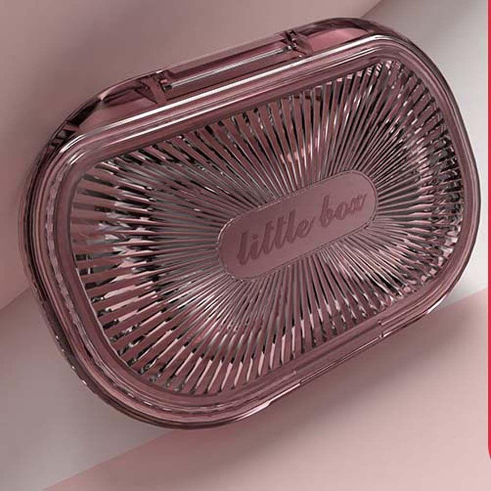 Case Transparent Jewelry Box Rings Container Earring Storage Case Invisible Braces Storage Case