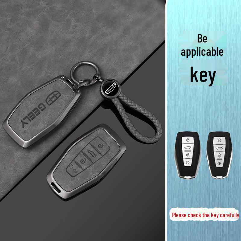 Geely Car Key Cover for Emgrand GL, S Star, Boyue, Star Rui Bin, Bin Rui, Borui, Vision X6 Shell
