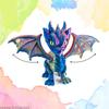3d Printed Dragon Figurine Small Flying Dragons Multi-jointed Movable Desk Decoration Home Decor