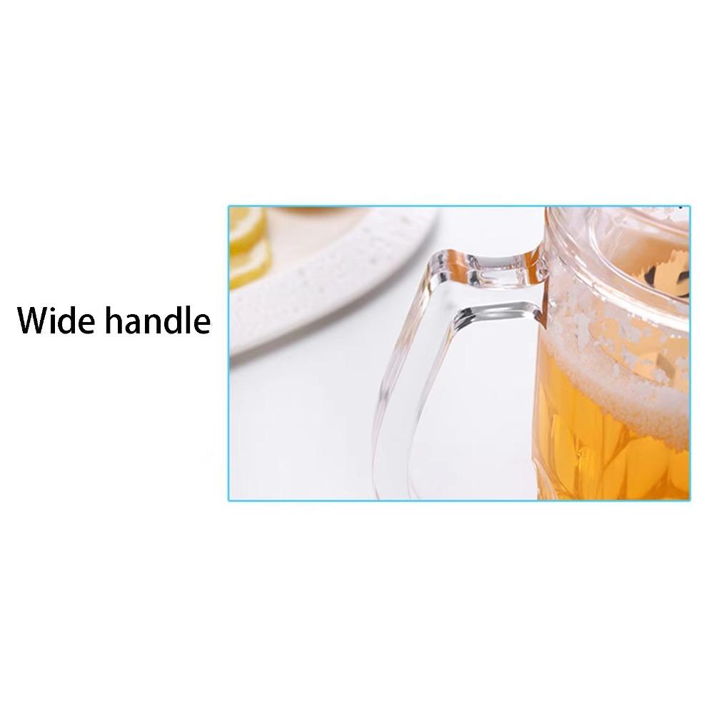 Большая емкость двойной пивной стакан утолщенный стакан для воды смешная поддельная пивная кружка трюк реквизит