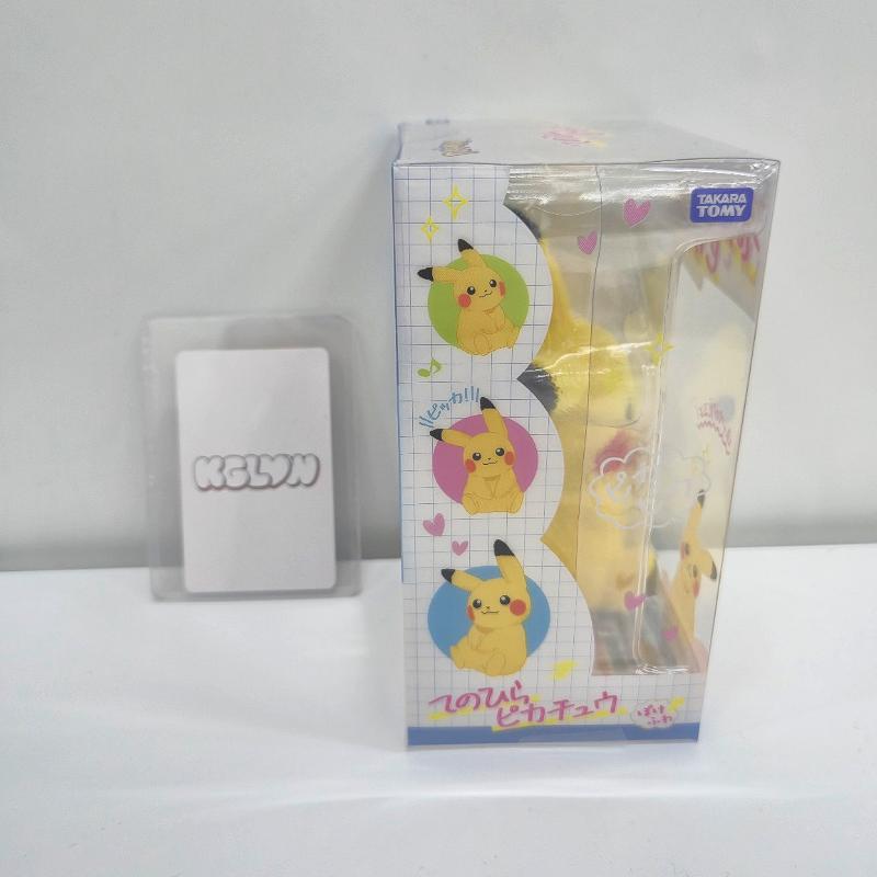 Takara Tomy Pokemon 30-летний юбилей Пикачу в моей руке Плюшевая игрушка Пикачу Moncolle