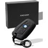 For BMW Key Fob Cover With Keychain Fit For BMW 1 2 3 4 5 6 7 X1 X3 X4 M2 M3 M4 M5 M6 Series GT3 Smart Keys Case Protector Suede (Black, Style B)