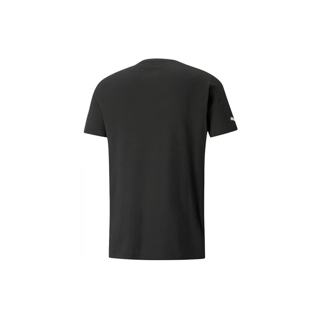 Puma Ferrari Racing Series Printed Casual Sport Round Neck Short Sleeve T-Shirt Men Tops Black 531691-01