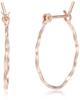 ESTELLE [Official] [Web Exclusive] Women's Hoop Earrings, 10K Pink Gold, 0202-2660-0019-0000