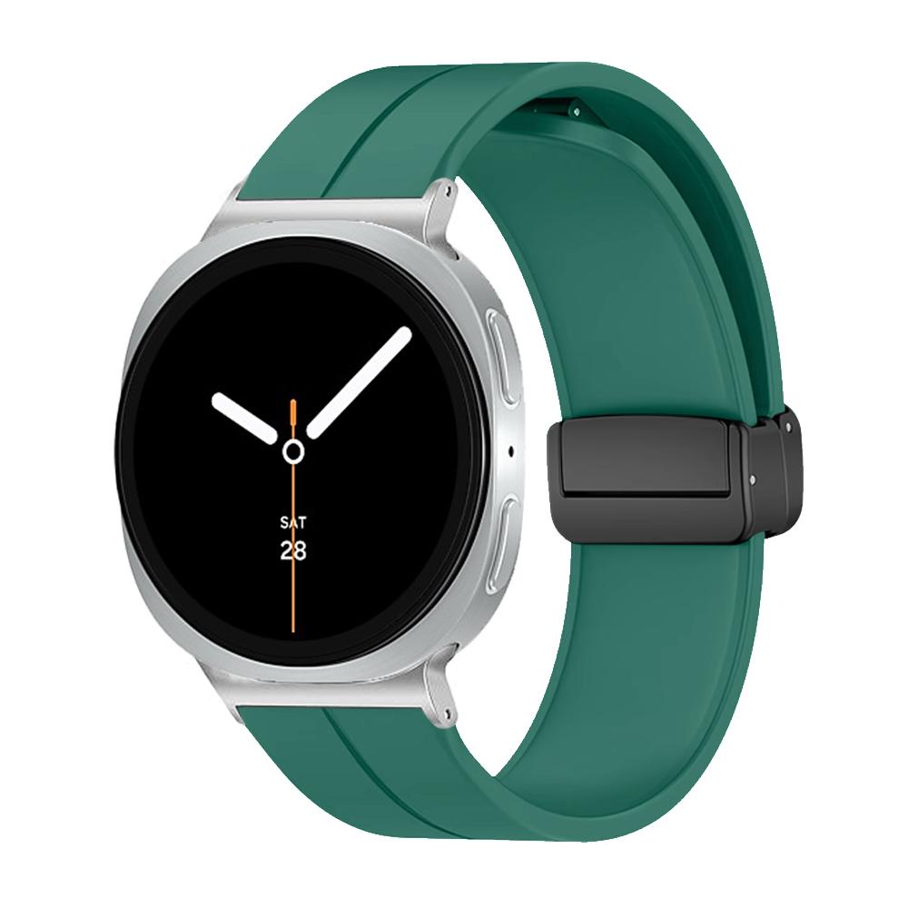 Ремешки Для Samsung Galaxy watch 8/8 classic 46мм 44мм 40мм Спортивный Силиконовый Наручный Магнитный Браслет Ремешок Galaxy watch Ultra