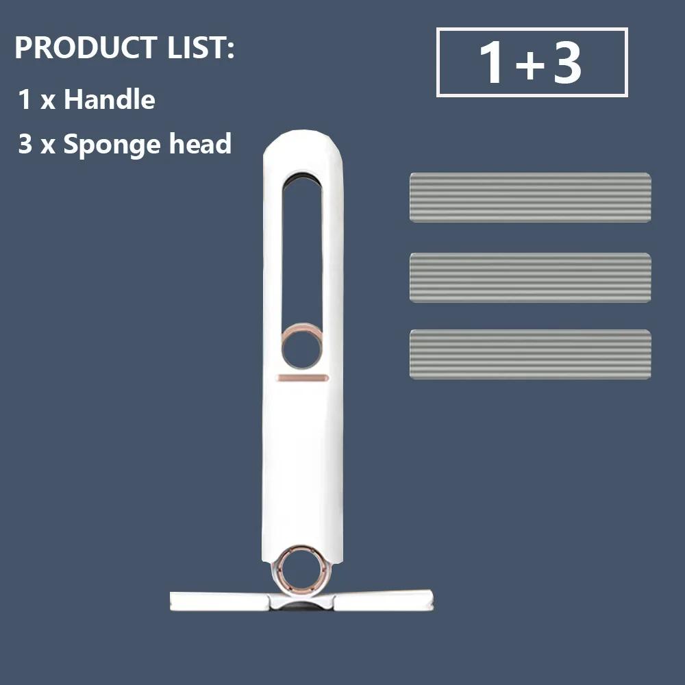 8/24 шт. Мини-швабра с отжимом, мини-швабра, инструменты для уборки кухни и автомобиля, швабры с функцией самоотжима, складные швабры для уборки дома и мытья пола