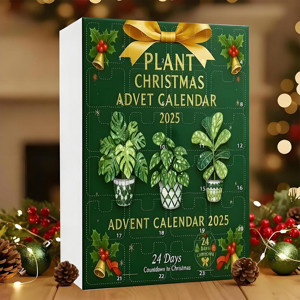 Календарь обратного отсчета включает 24 подарка, календарь обратного отсчета и подарок-сюрприз