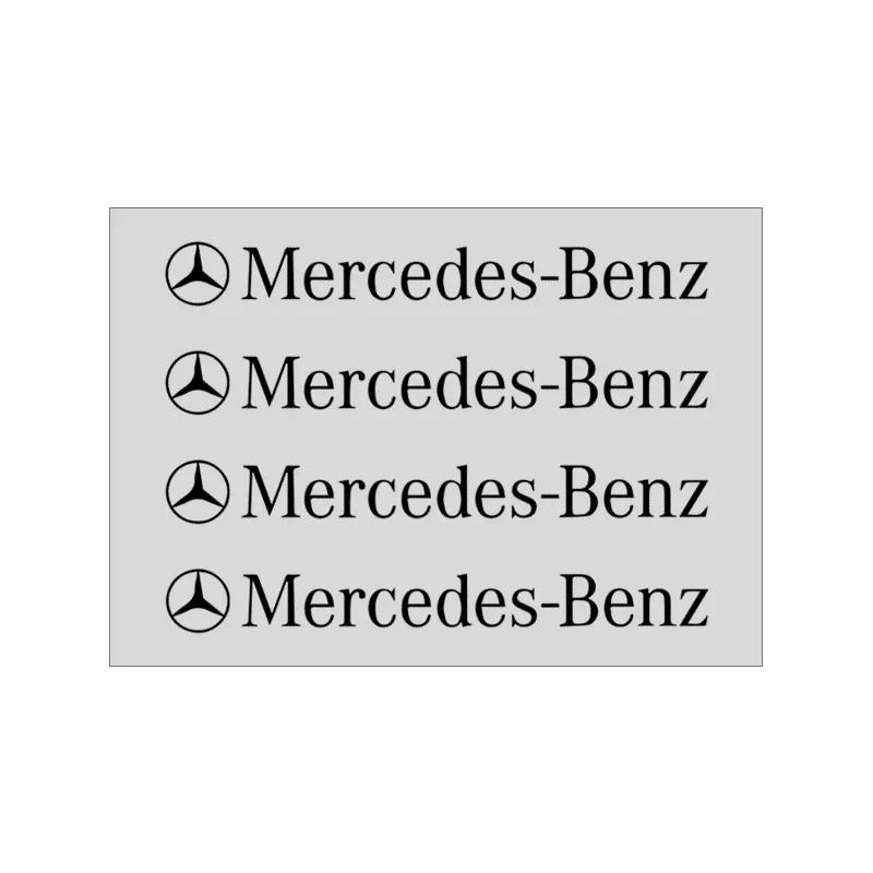 OLV5 4PCS Car Styling Door Handle Reflective Stickers Vinyl Decoration For Mercedes Benz GLE63 CLS63 GLC63 W204 W205 C63 W212 W213