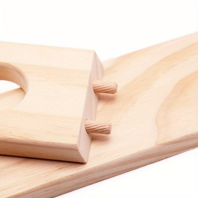 Рама для клеевого пистолета из массива дерева Рама для фиксации клеевого пистолета из массива дерева Портативный инструмент-подставка Подставка Деревянная основа