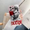 Movie D-Dexter Tempered Glass For Iphone 14 13 12 11 Pro Mini XS MAX 14Plus X XS XR Fundas