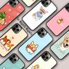 Мультяшная собачка корги Магнитный чехол для телефона ДЛЯ APPLE iPhone 17 Air 16 14 13 12 Pro Max 15 Plus Беспроводная зарядка С чехлом MagSafe