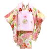 Kimono Kimono 3 Year Old Cover Set 6 [HESAKA Store] / (ball Cream/pink)