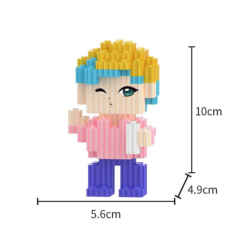 Нетоксичные Охотники на Демонов Руми Мира Зои Строительные Блоки Аниме Фигурки Действия Блоки Головоломка Сборные Игрушки Детские Рождественские Подарки