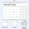 July.2026 - Dec. 2027 English Calendar Thick Paper Monthly Planner Calendar Wall Calendar  Home