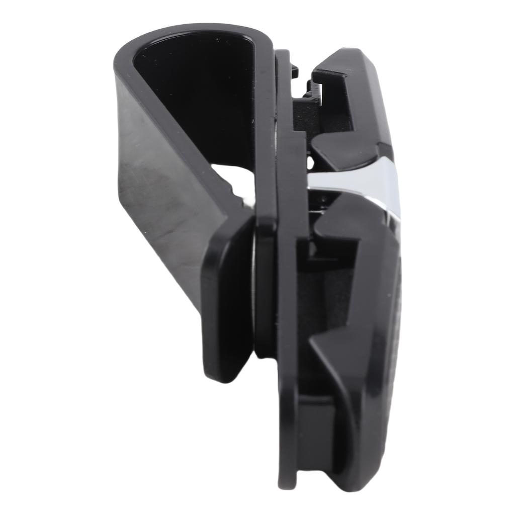 Sun Visor Glasses Clip Multifunctional Rotatable Easy Access Eyeglasses Holder for Glasses Cards Bills Tickets Silver