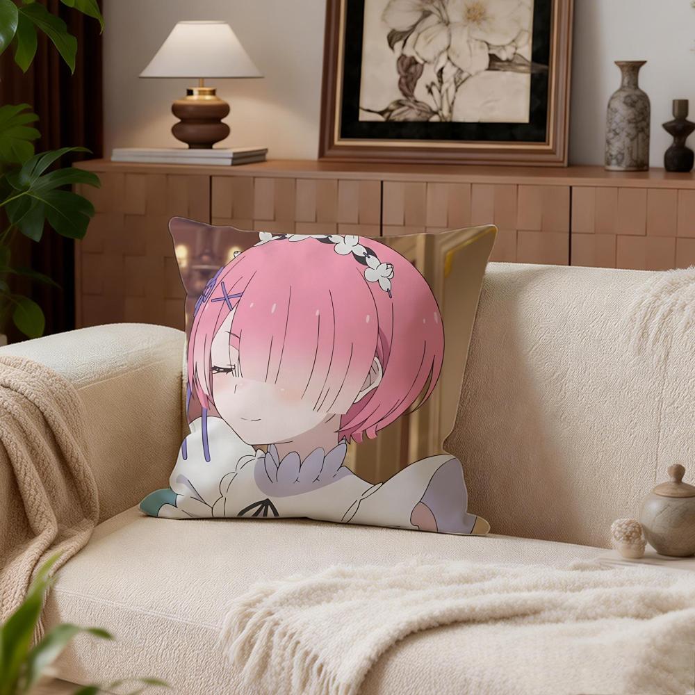 Фэнтези ReZERO Наволочка Набор Наволочек 4 шт 50x50 45x45 40x40 Наволочка Декоративная Диван Домашний Декор