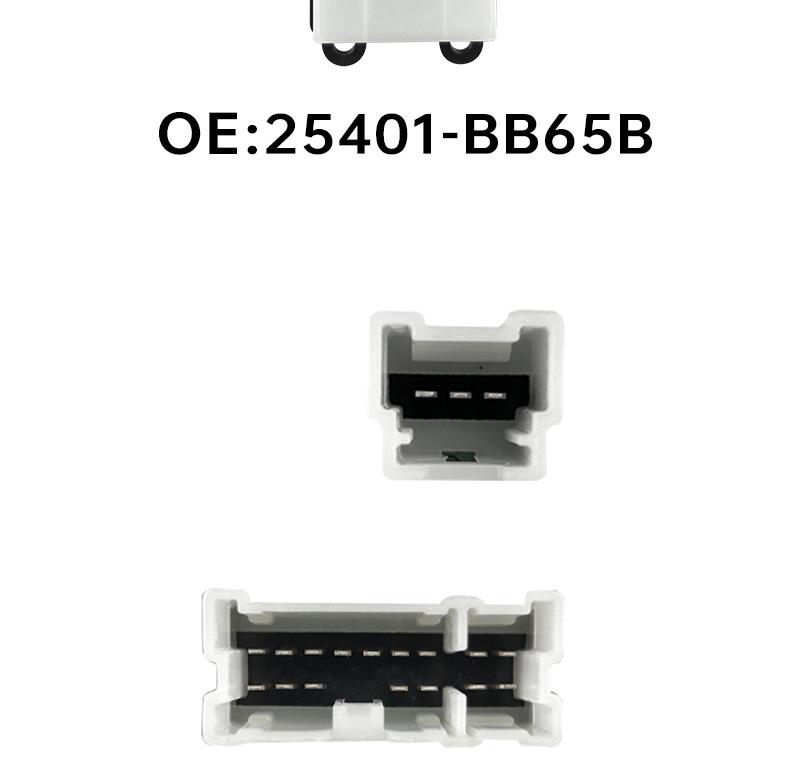 Кнопка переключателя стеклоподъемника Nissan Navara D40 25401-BB65B