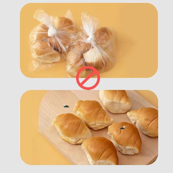 Прозрачный ящик для хранения хлеба, контейнер для хранения продуктов, большой горлышко, герметичная кухонная фруктовница, холодильник, контейнер для тостов, хлеба, торта