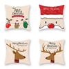 Christmas Themed Pillowcases Car Accessories Office Santa Claus Living Room Sofa Home Pillowcases
