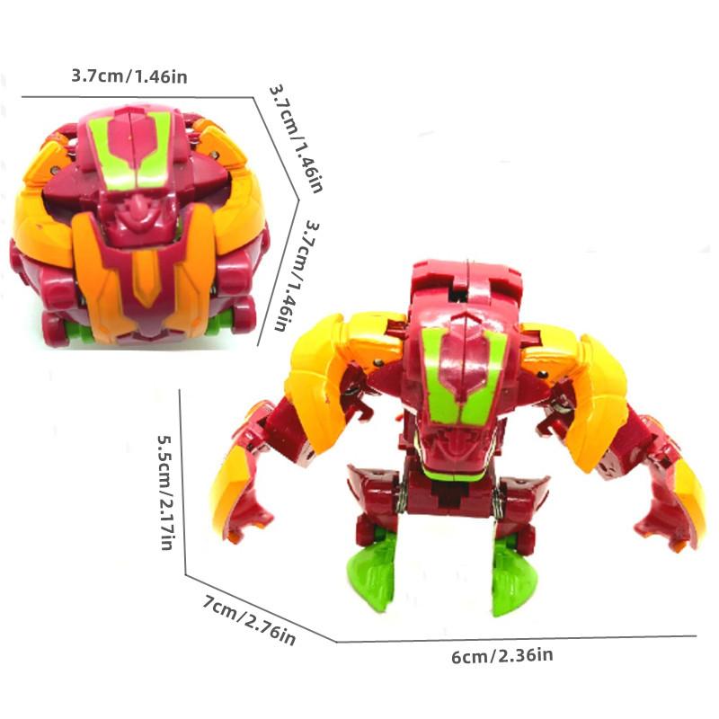 Игрушка-боевая игра God Bull 3,8 см с деформированным яйцом Hyper Dragonoid