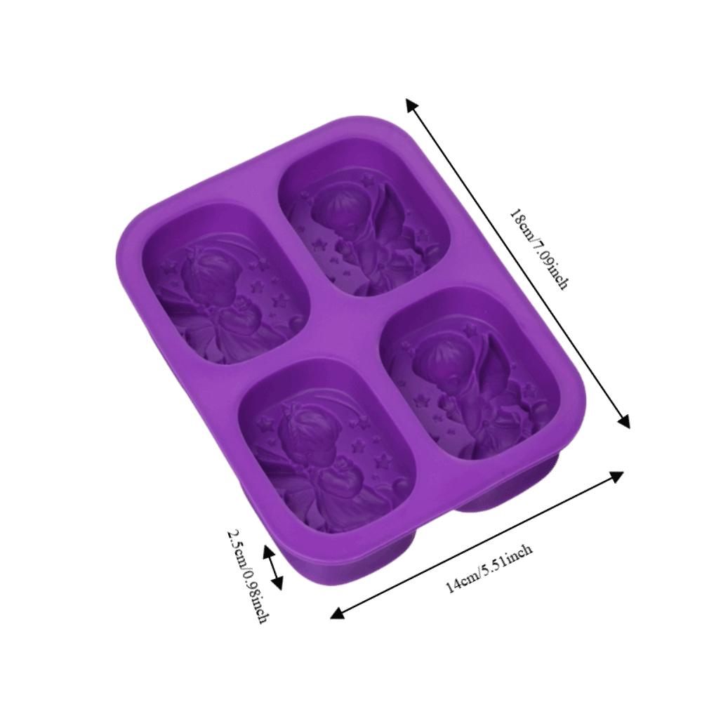 Angel Pattern Silicone Baking Mold Silicone DIY Mold Cooking Tool Baking Cake Mold Ice Cube Trays