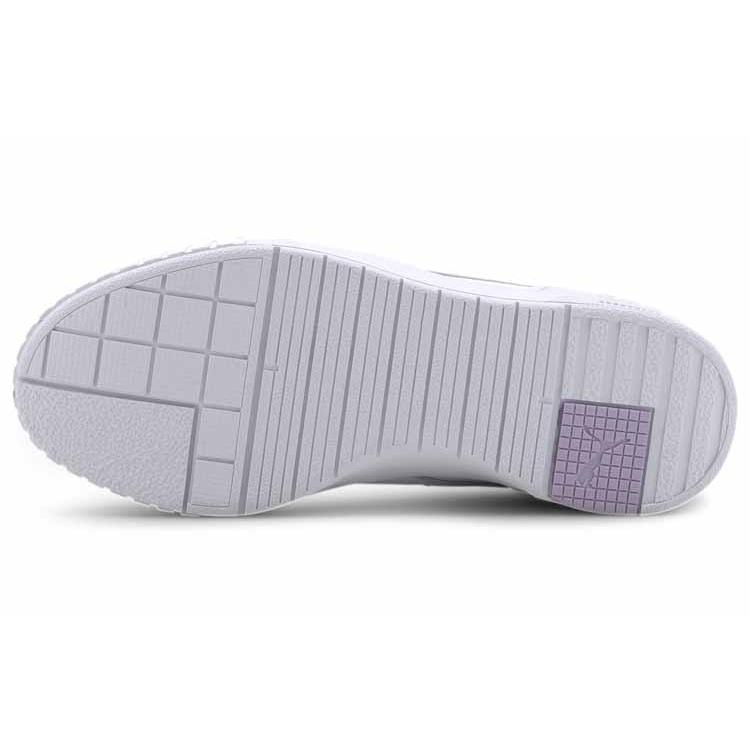Puma Womens Cali Sport Glow 'Purple Heather' (women's sizes) White / Purple Heather Skateboard Shoes 373083 01