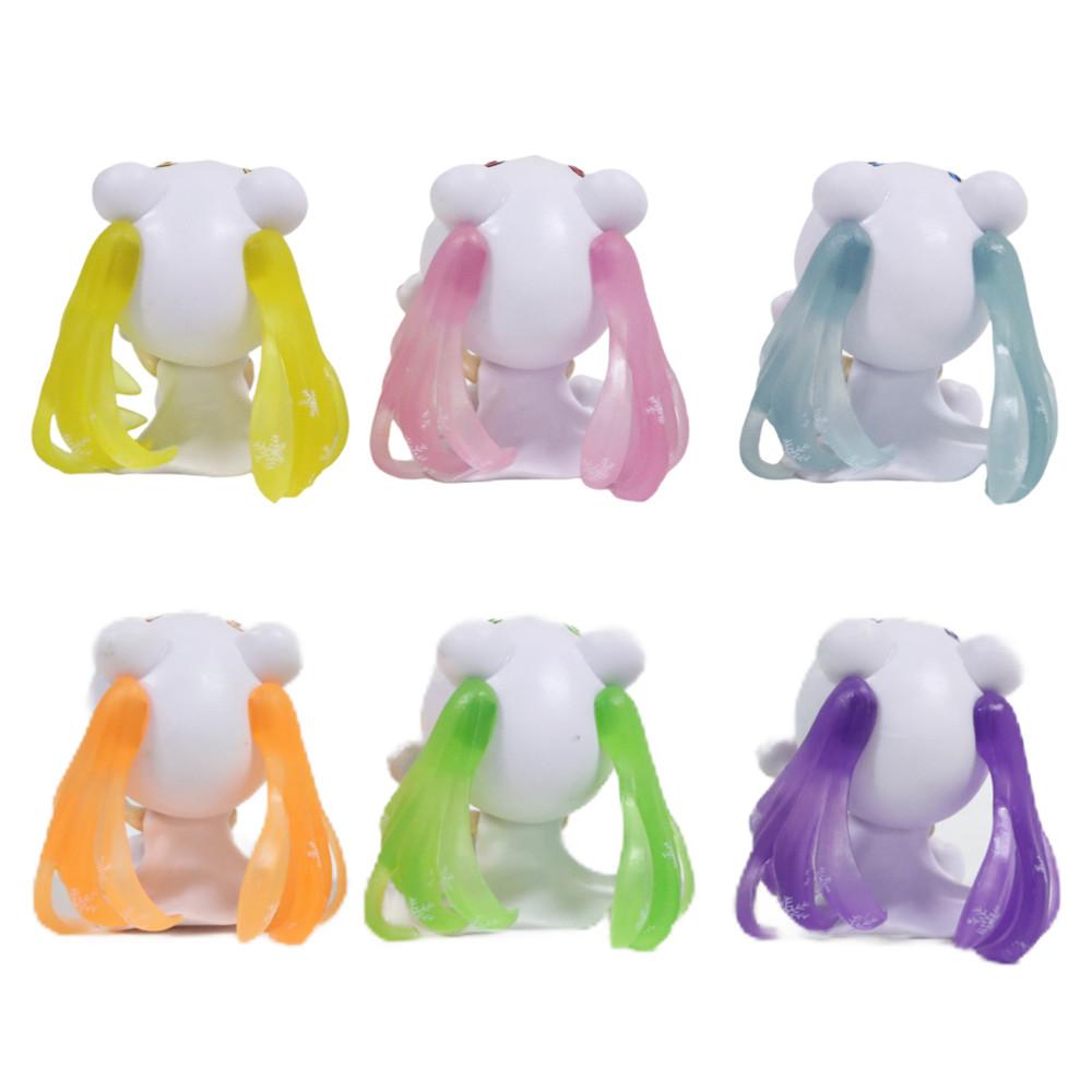 Random Color Hatsune Miku bear's-paw Girl Virtual Singer Manga Figure Kawaii Beauty Collection girl PVC Action Model toy