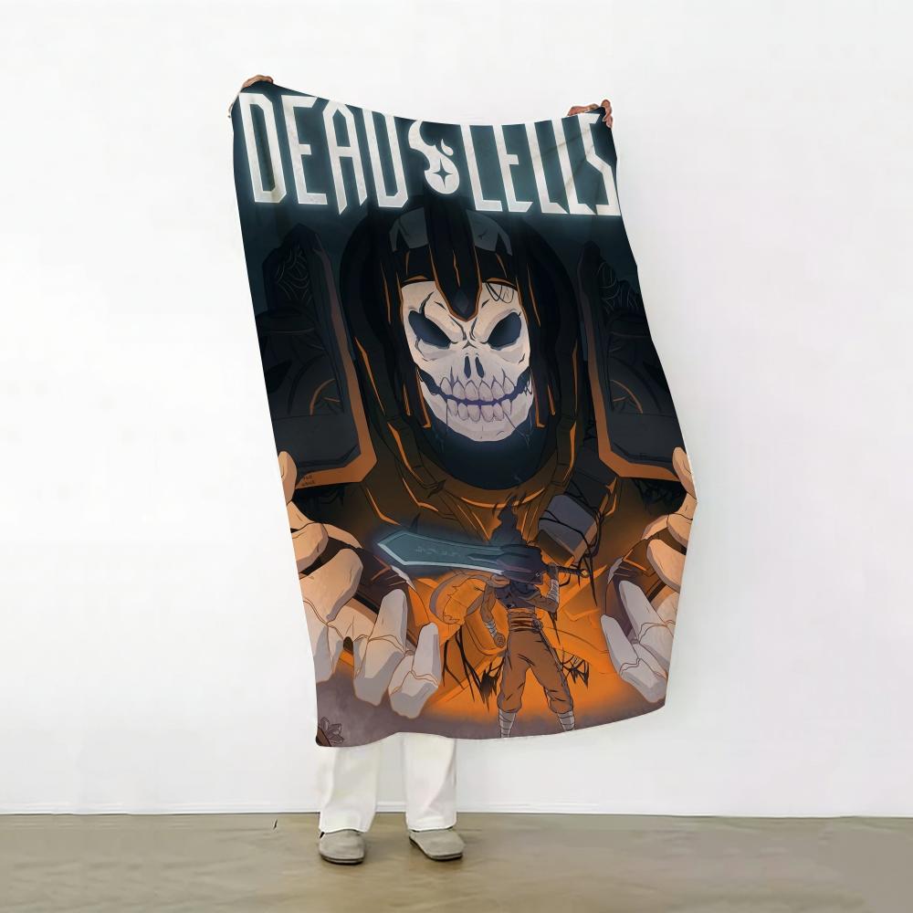 Game D Dead C Cells Throw Soft Warm Flannel Fleece Throw Blanket for Sofa Bed Travel Home