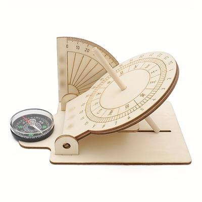 Экваториальные солнечные часы высота наука солнечные часы ручные солнечные часы научно-популярное обучение старинные часы 12 лет+