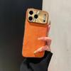 Электролитический чехол из кожи ягненка для iPhone 17 Pro Max с металлическим объективом и защитой от падений