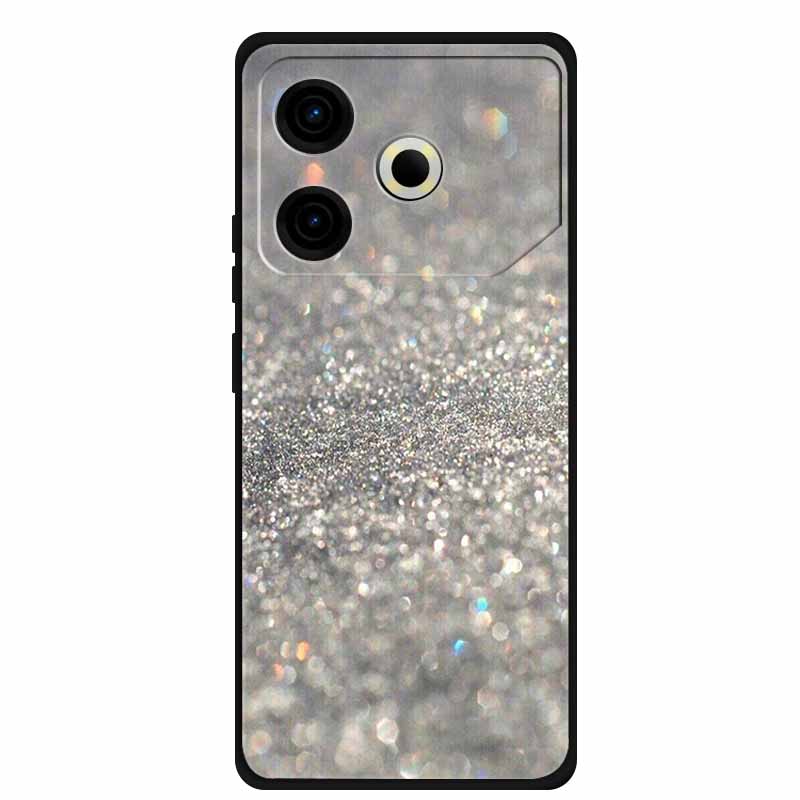 Чехол для телефона Tecno Pova6 Neo, задняя крышка из ТПУ для Pova 6 Neo, цвет мрамора, мягкий чехол, защитный Funda, роскошный силиконовый корпус