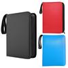 Держатель для карточек Game Collection Binder с большой вместимостью и несколькими отделениями, компактный дизайн, портативный органайзер для игровых карт с застежкой-молнией
