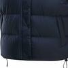 Nike Спортивная одежда Metrotherma-Fit Puffer Logo Hooded Warm Comfortable No Sleeveless Down Jacket Women жилет Black White FZ5933-010